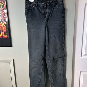 Black Straight Leg Jeans